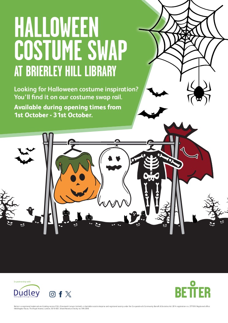 Brierley Hill Library - Halloween Costume Swap